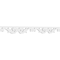 Ekena Millwork Garcia Architectural Grade PVC Running Trim, 4"H x 5/8"P x 48"L RUNP04X0625X48GRC - alternate 1